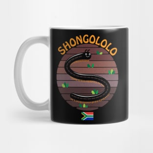 Shongololo | Cute & Friendly Giant Millipede Native Bug | South Africa Safari Mug